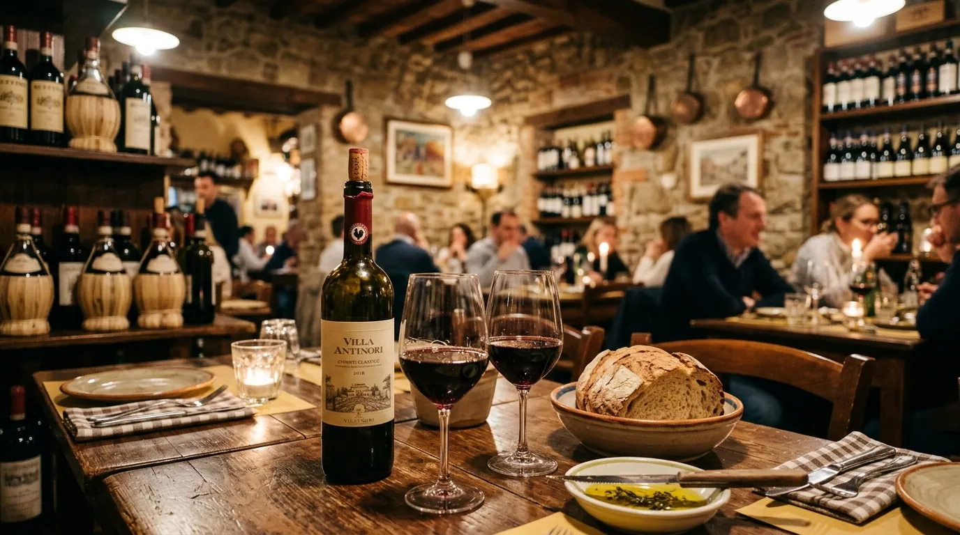 Atmosphärisches Restaurant Webdesign